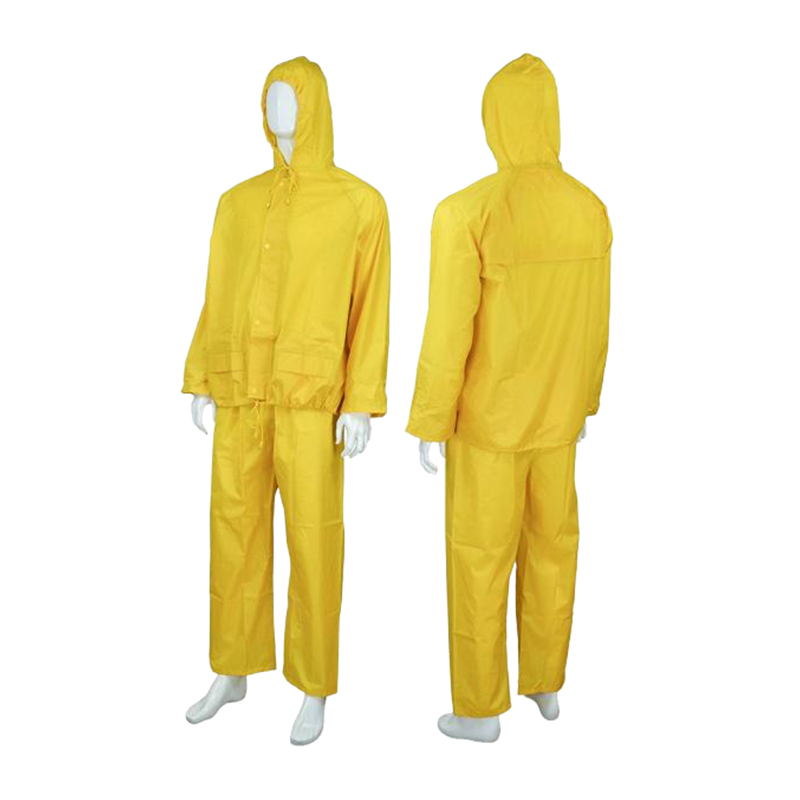 RC031 Su Geçirmez Nefes Alabilir Çift Bel Cep Yağmurluk