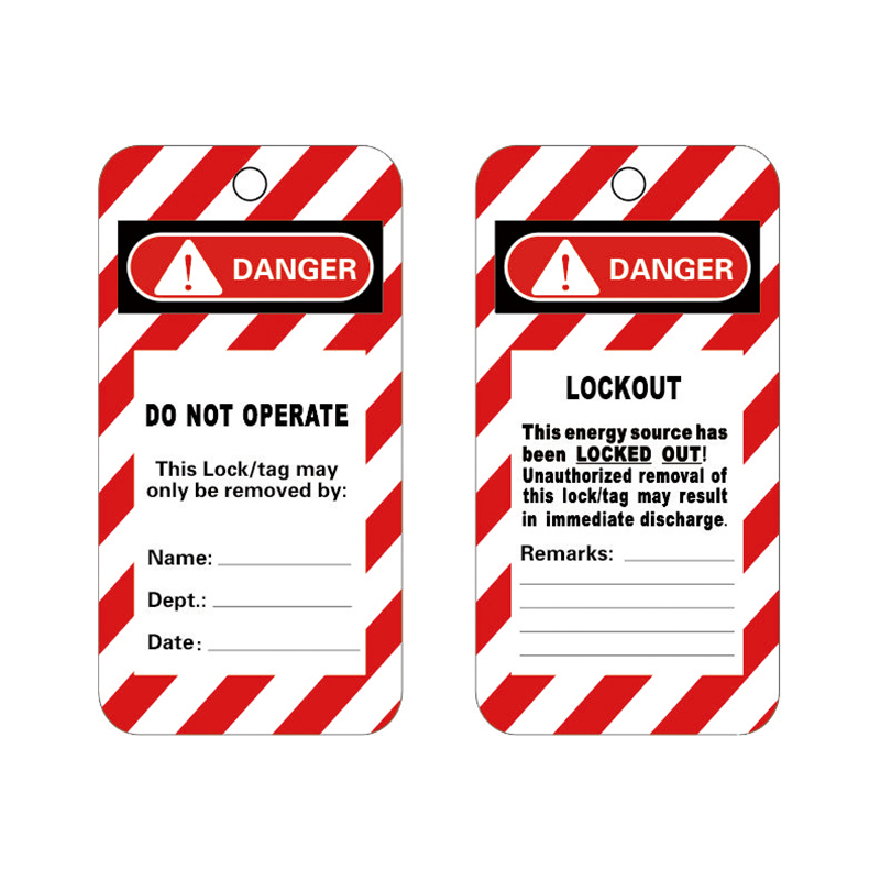 HT001 Güvenlikli İskele Asma Etiketi