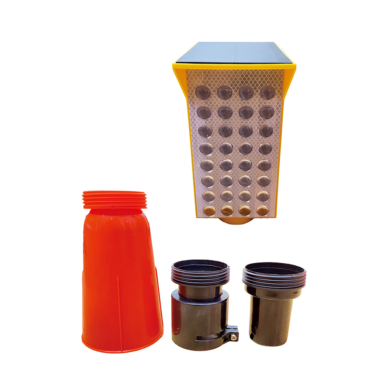 WL034 Güneş enerjisiyle yanıp sönen uyarı lambası